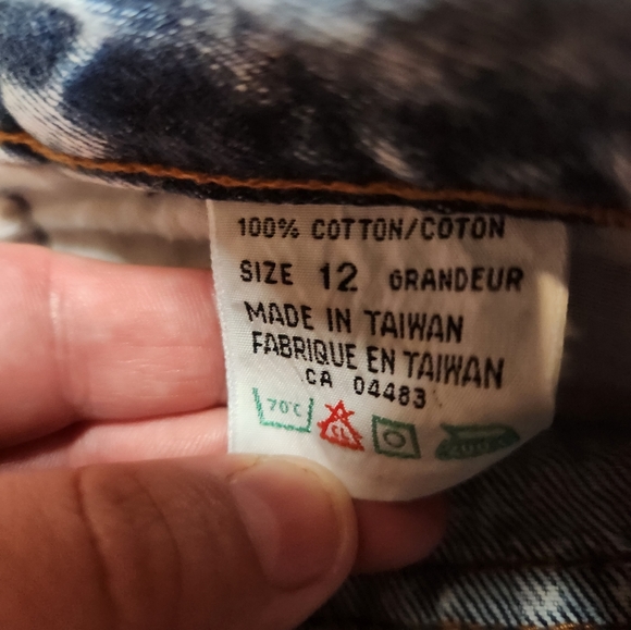 Vintage Boys Jonathan G 80s acid wash high rise jeans - Picture 6 of 6